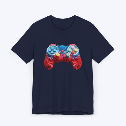 T-Shirt Navy / S Origami Fusion Gamer T-shirt