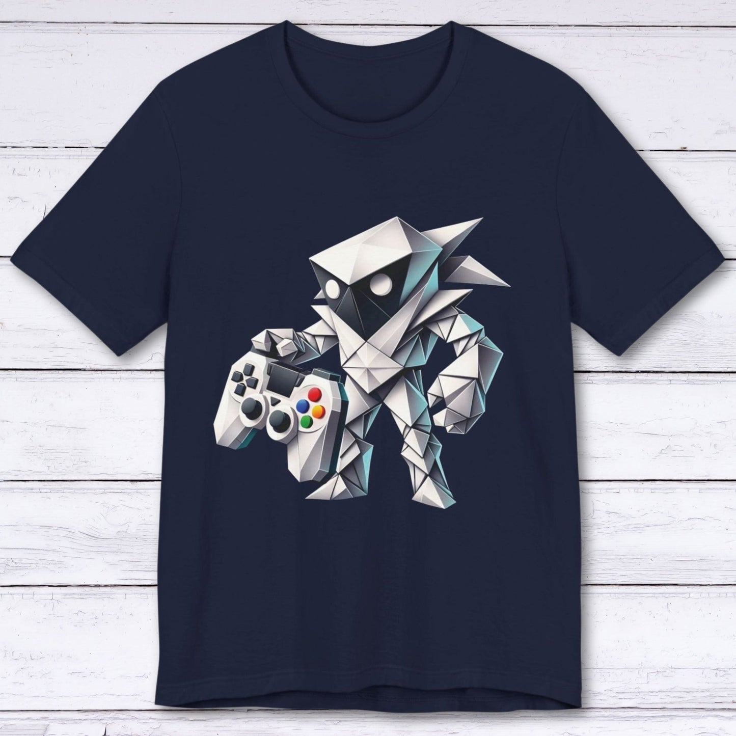 T-Shirt Navy / S Origami Ninja Gamer T-shirt