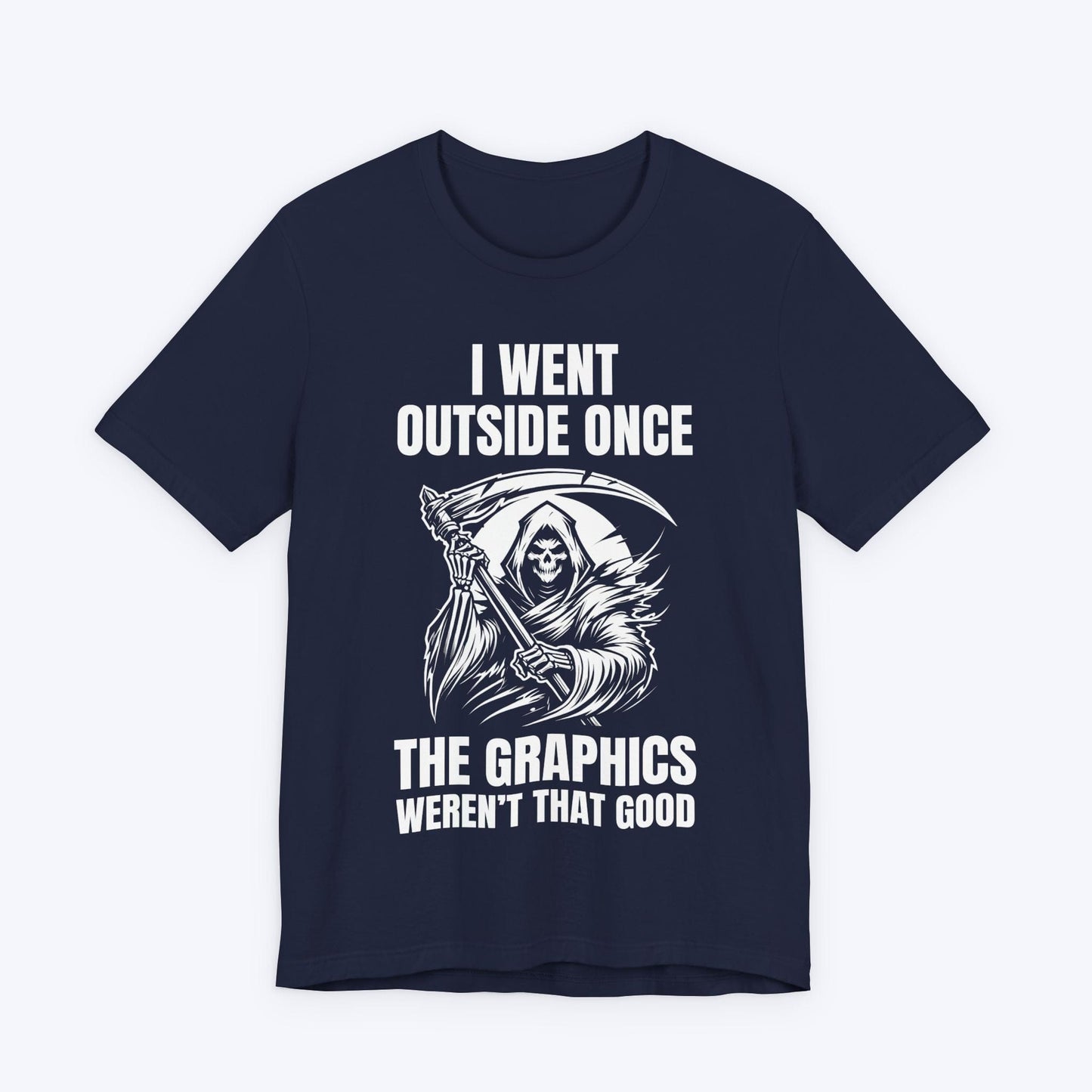 T-Shirt Navy / S Outside Looked Dead T-shirt