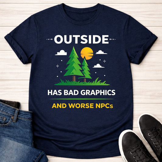 T-Shirt Navy / S Outside NPCs T-shirt