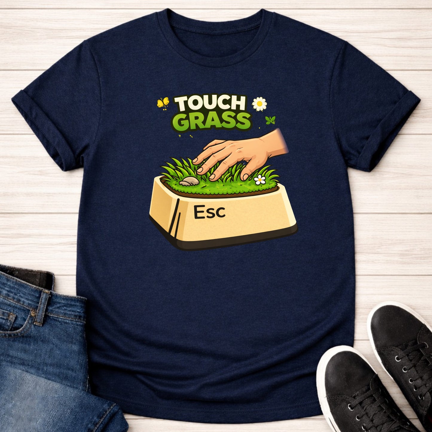 T-Shirt Navy / S Outside Quest T-shirt