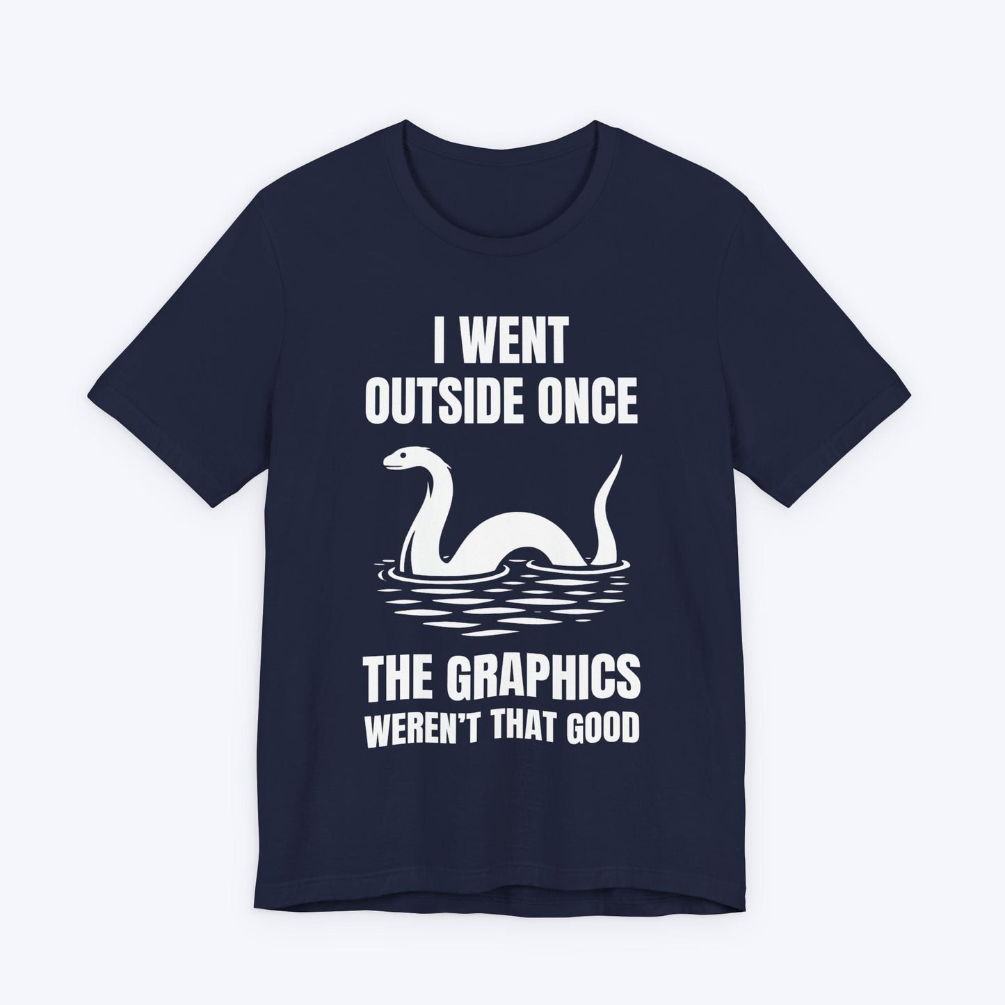 T-Shirt Navy / S Outside: Zero Nessie Sightings T-shirt
