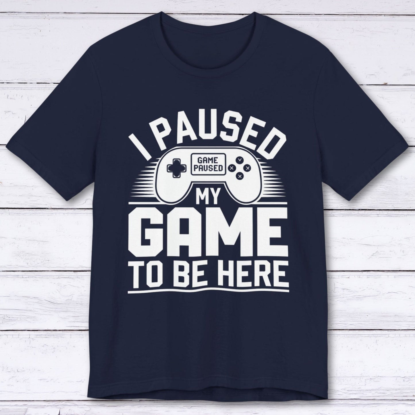 T-Shirt Navy / S Paused for Achievement Points T-shirt