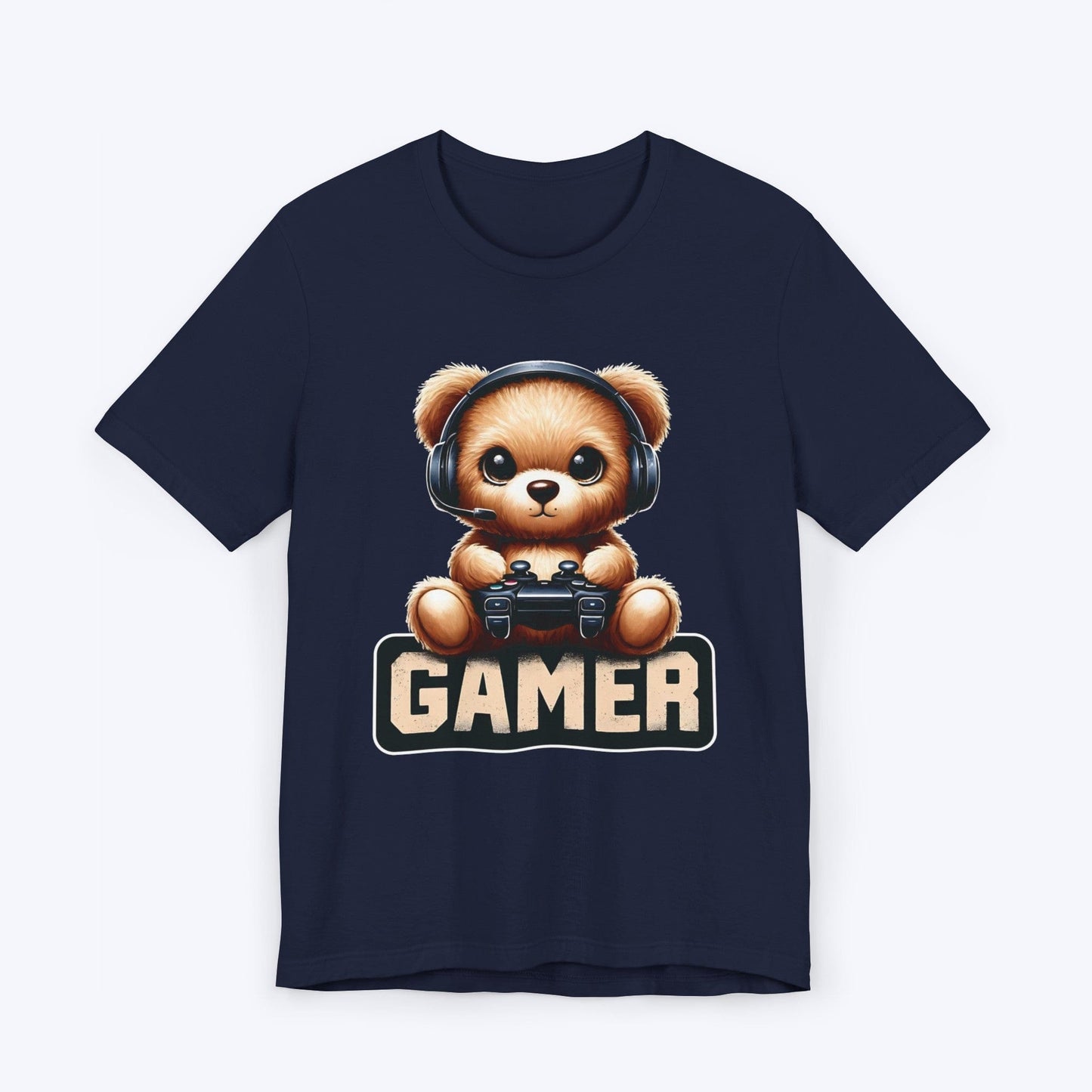 T-Shirt Navy / S Paws and Play Gamer T-shirt