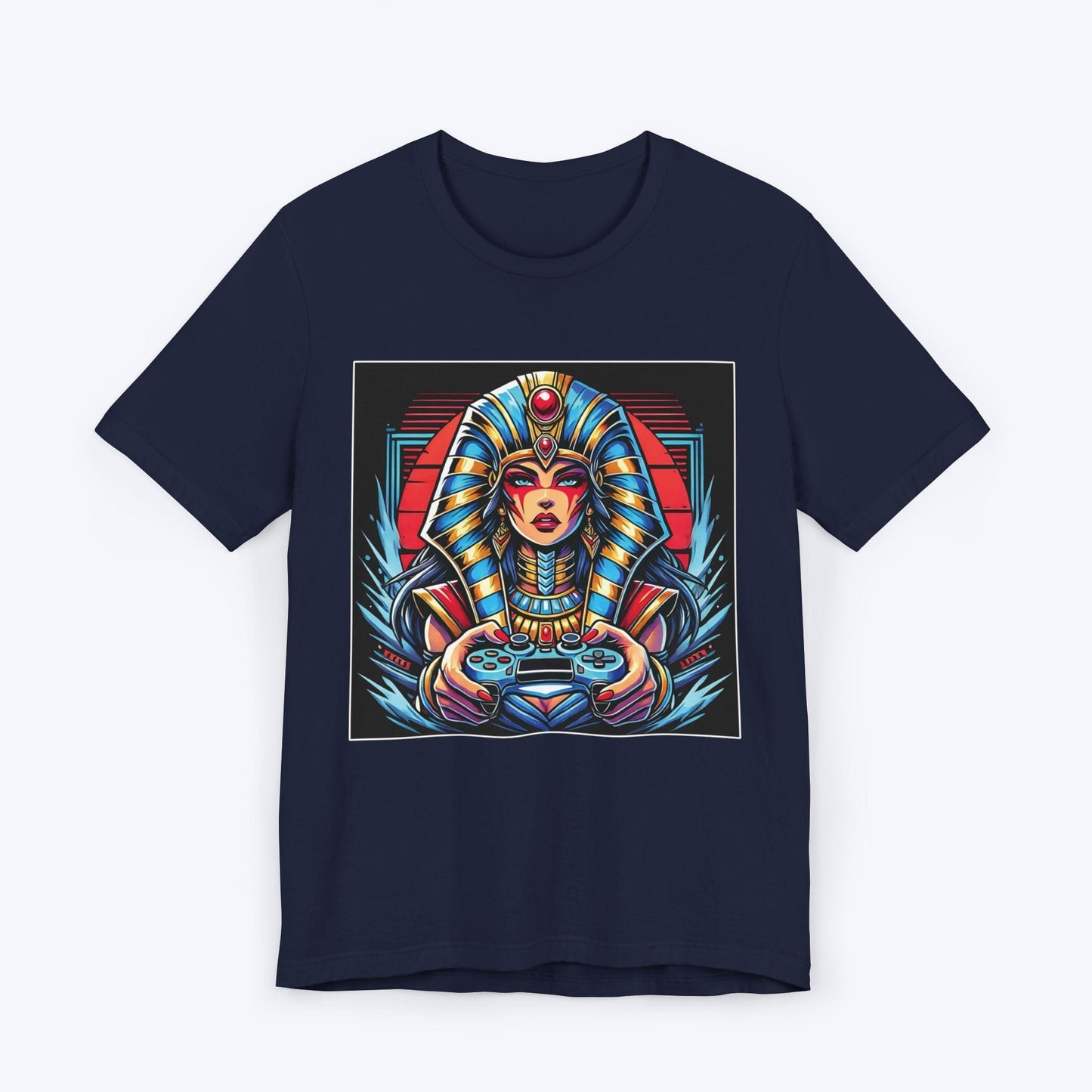 T-Shirt Navy / S Pharaoh Plays: Cleopatra's Realm T-shirt