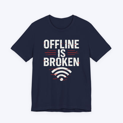 T-Shirt Navy / S Put Me Back Online T-shirt