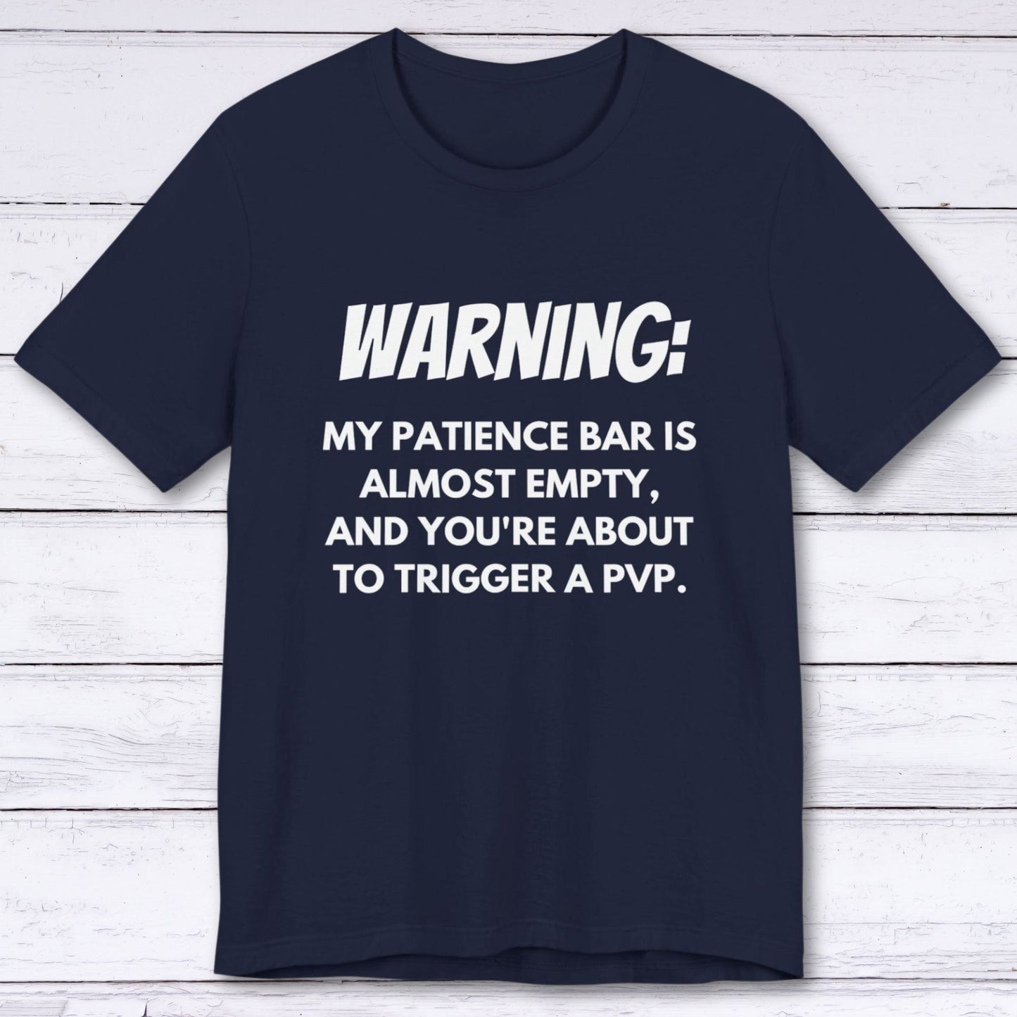 T-Shirt Navy / S PVP Triggered T-shirt