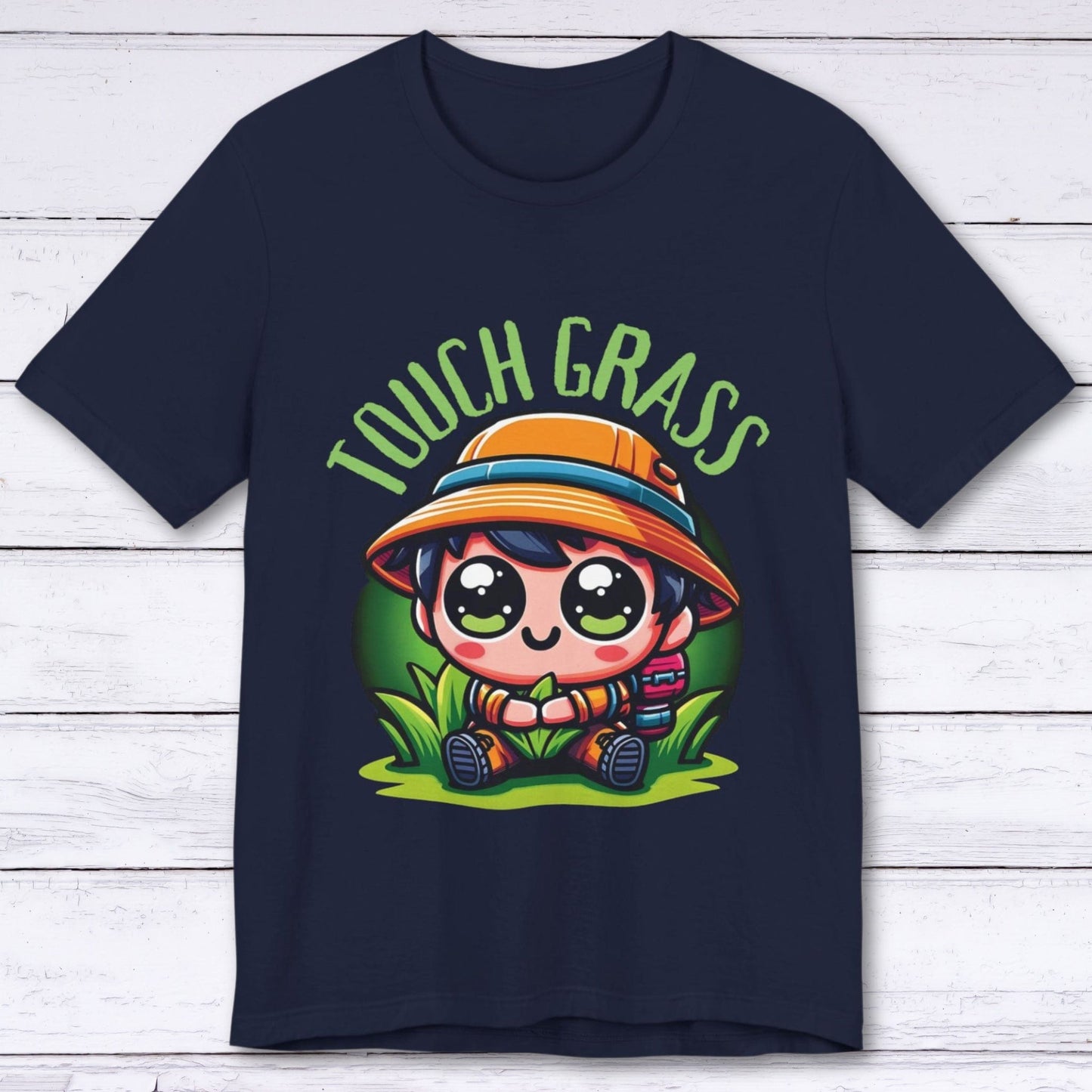 T-Shirt Navy / S Quest Complete "Touched Grass" T-shirt