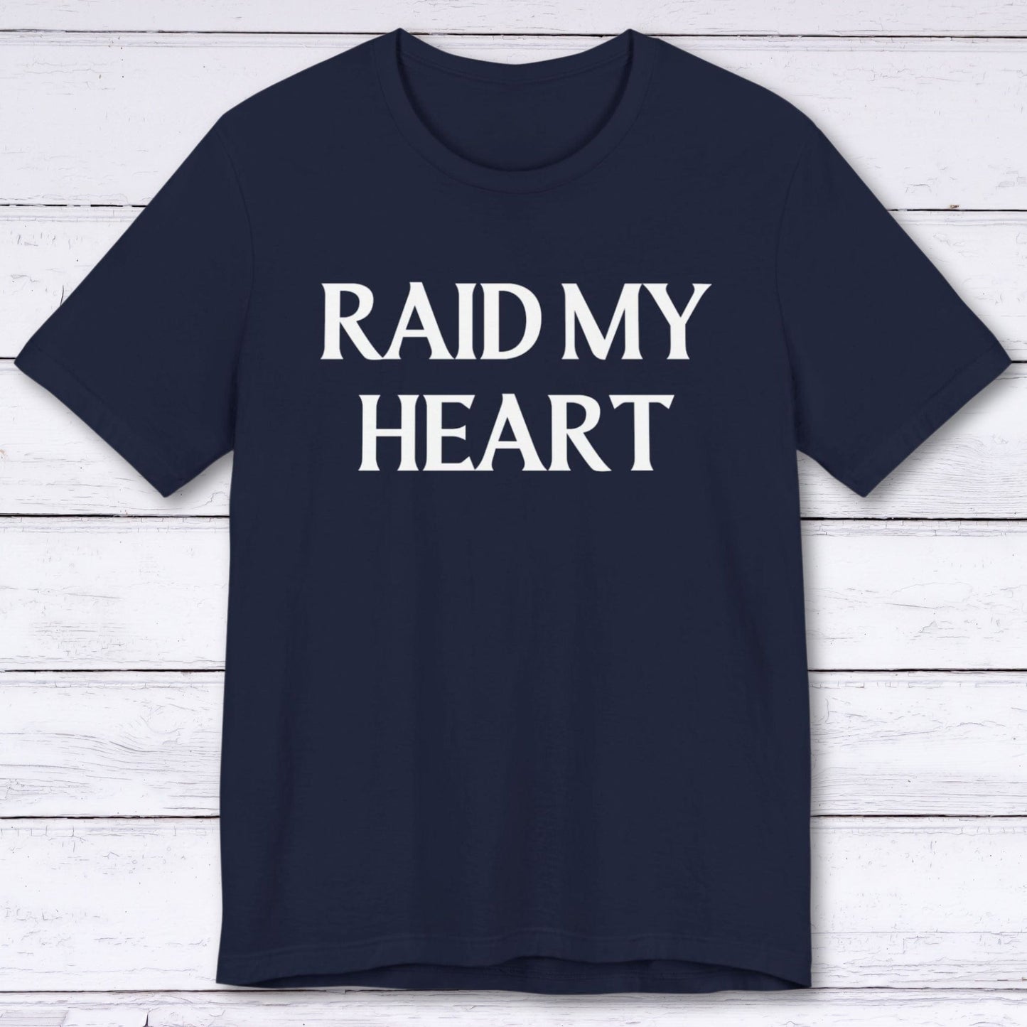 T-Shirt Navy / S Raid My Heart T-shirt