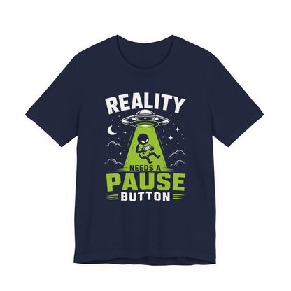 T-Shirt Navy / S Reality Warp T-shirt