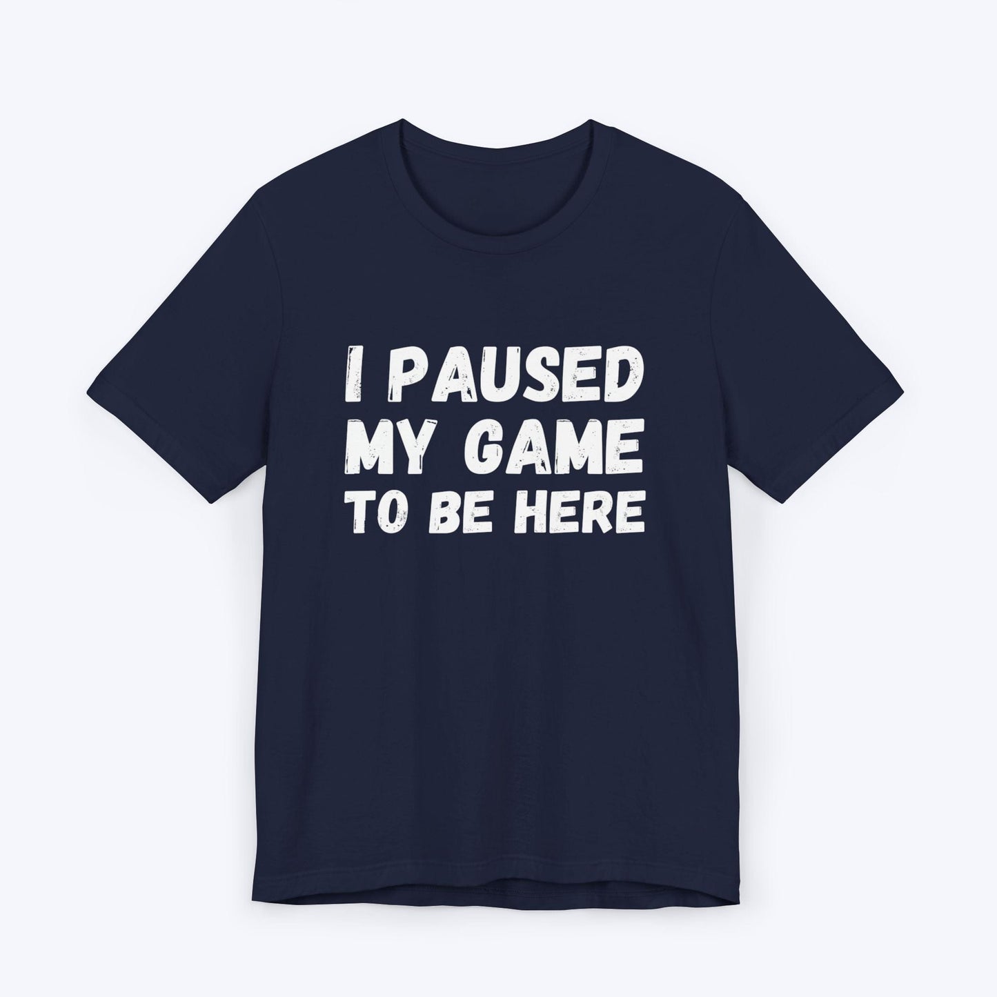 T-Shirt Navy / S Reluctantly Paused T-shirt