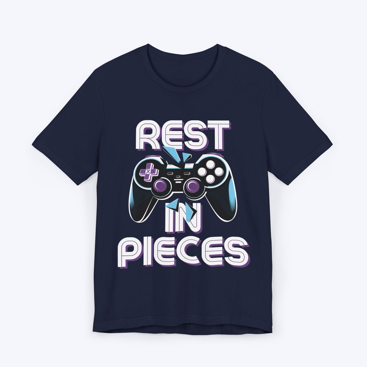 T-Shirt Navy / S Rest In Pieces T-shirt