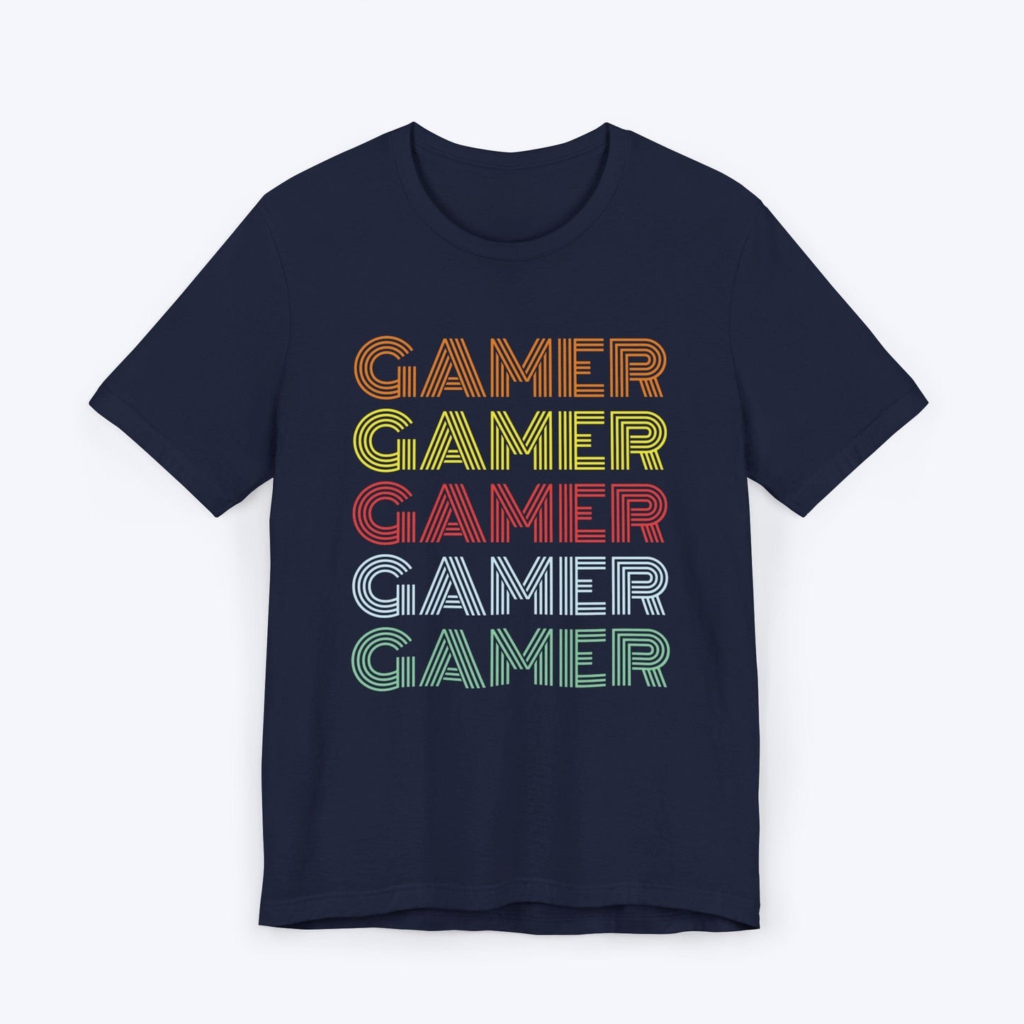 T-Shirt Navy / S Retro Gamer T-shirt