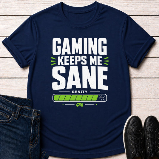 T-Shirt Navy / S Sane Gamer T-shirt