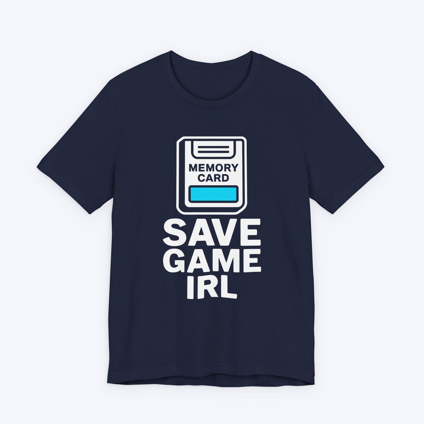 T-Shirt Navy / S Save Game Memory Card T-shirt