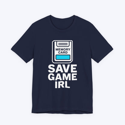 T-Shirt Navy / S Save Game Memory Card T-shirt