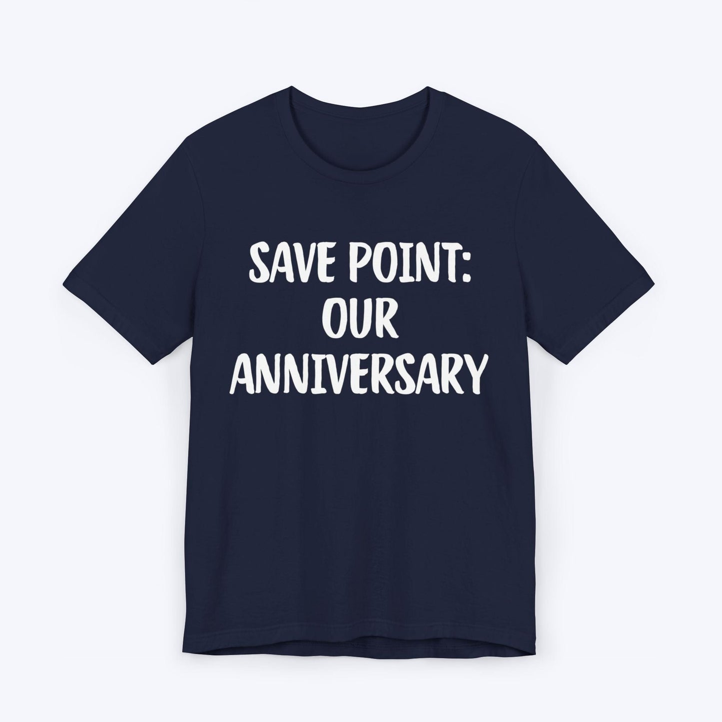 T-Shirt Navy / S Save Point: Our Anniversary T-shirt