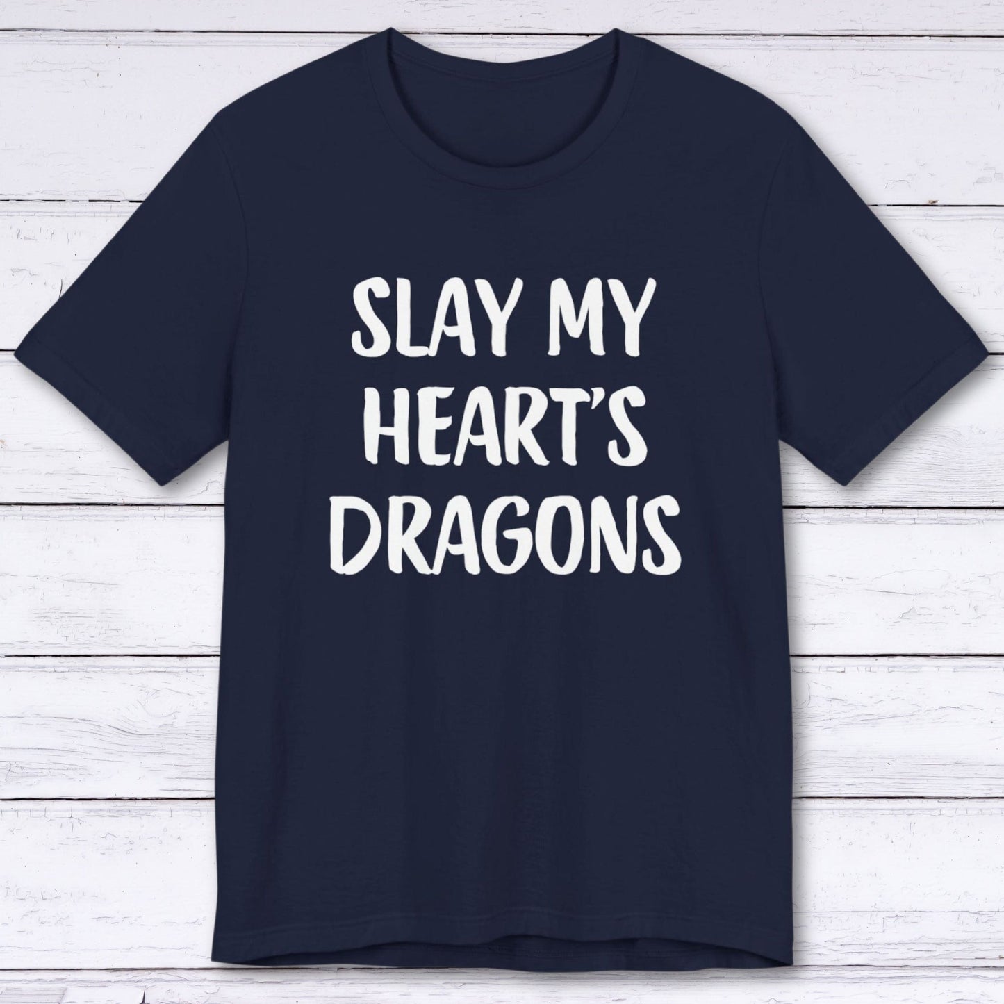 T-Shirt Navy / S Slay My Heart's Dragons T-shirt