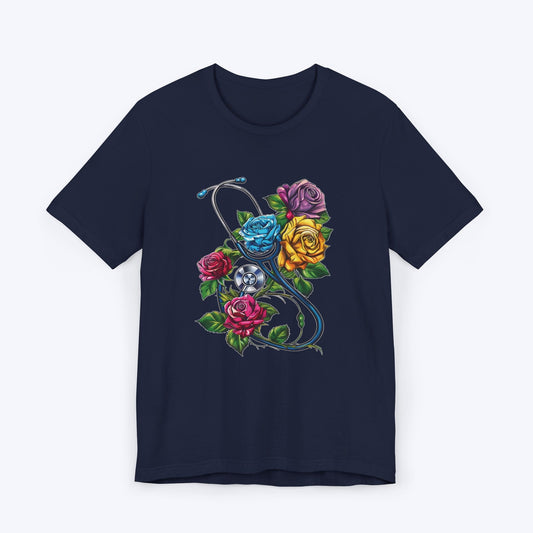 T-Shirt Navy / S Sound of Nature Stethoscope T-shirt