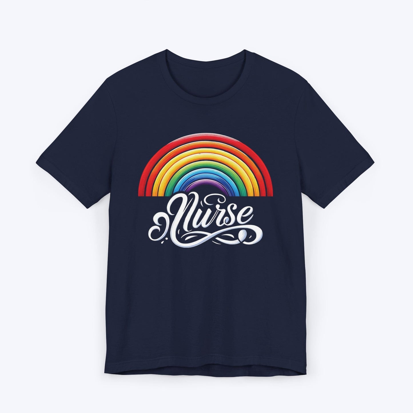 T-Shirt Navy / S Spectrum of Compassion: Nurse Pride T-shirt