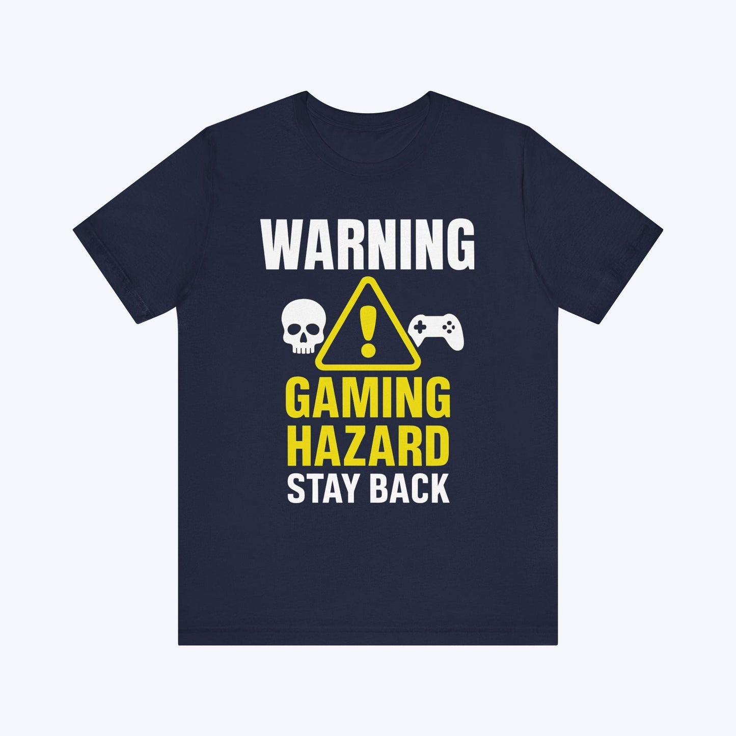 T-Shirt Navy / S Stay Back – Gaming in Progress T-shirt