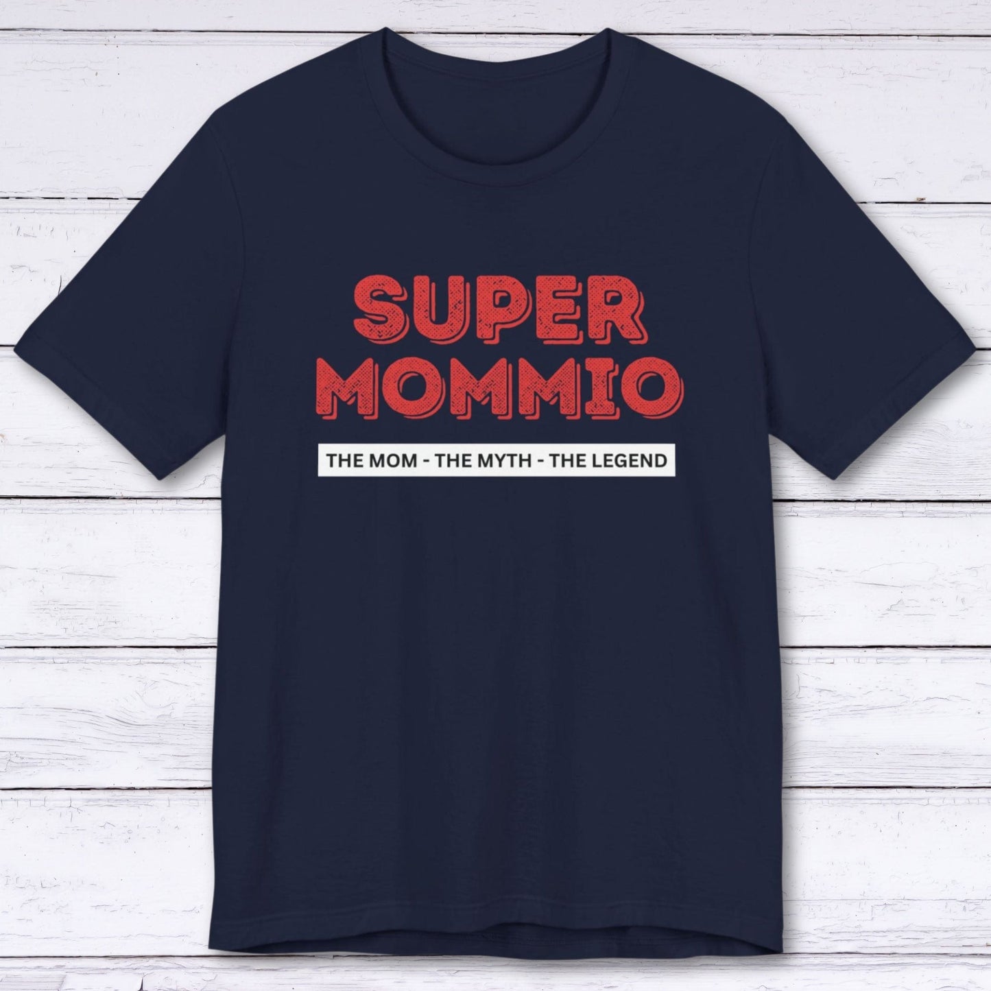 T-Shirt Navy / S Super Mommio (Vintage) T-shirt