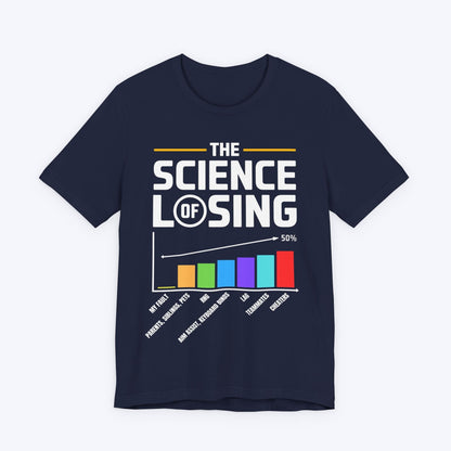 T-Shirt Navy / S The Science of Losing T-shirt