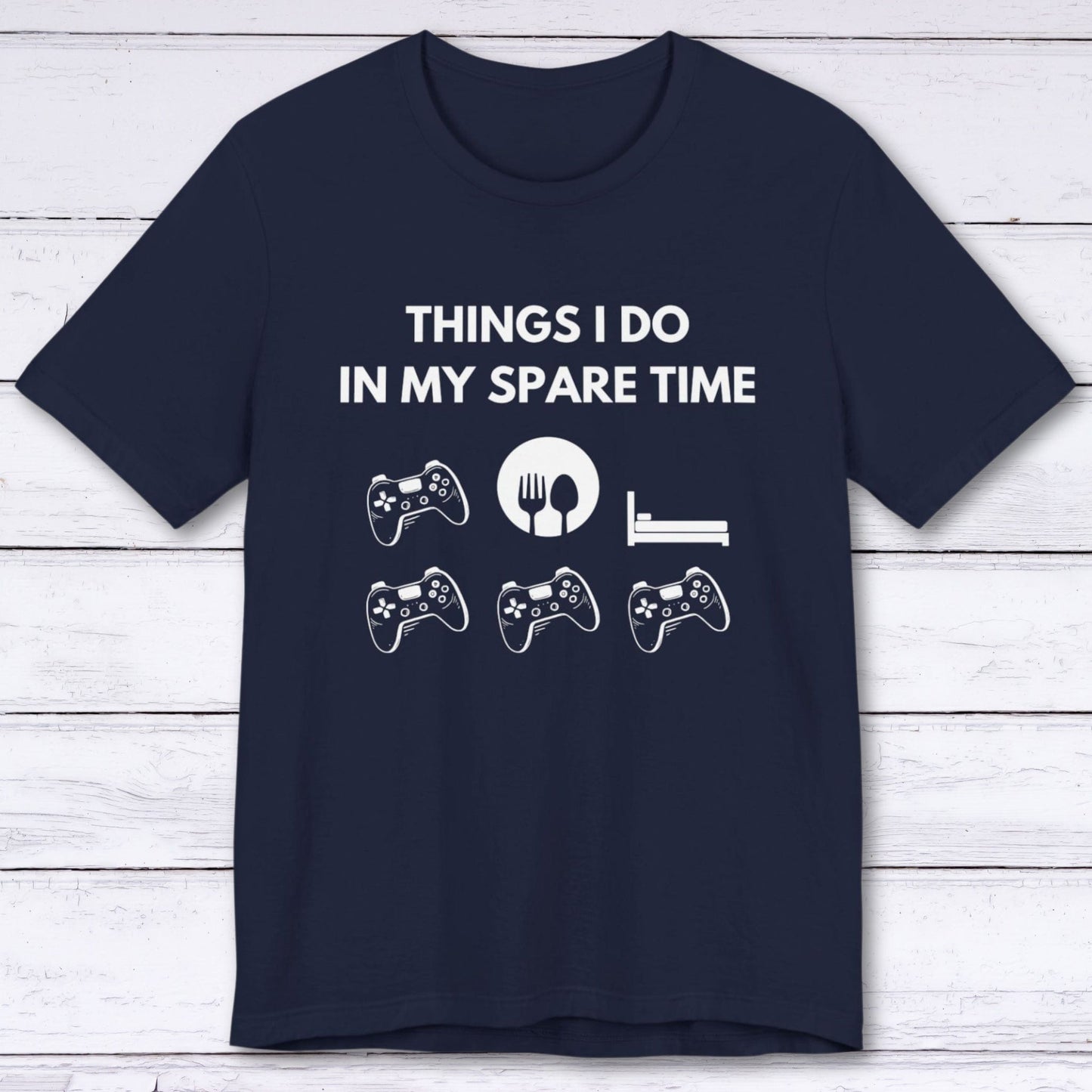 T-Shirt Navy / S Things I Do In My Spare Time T-shirt