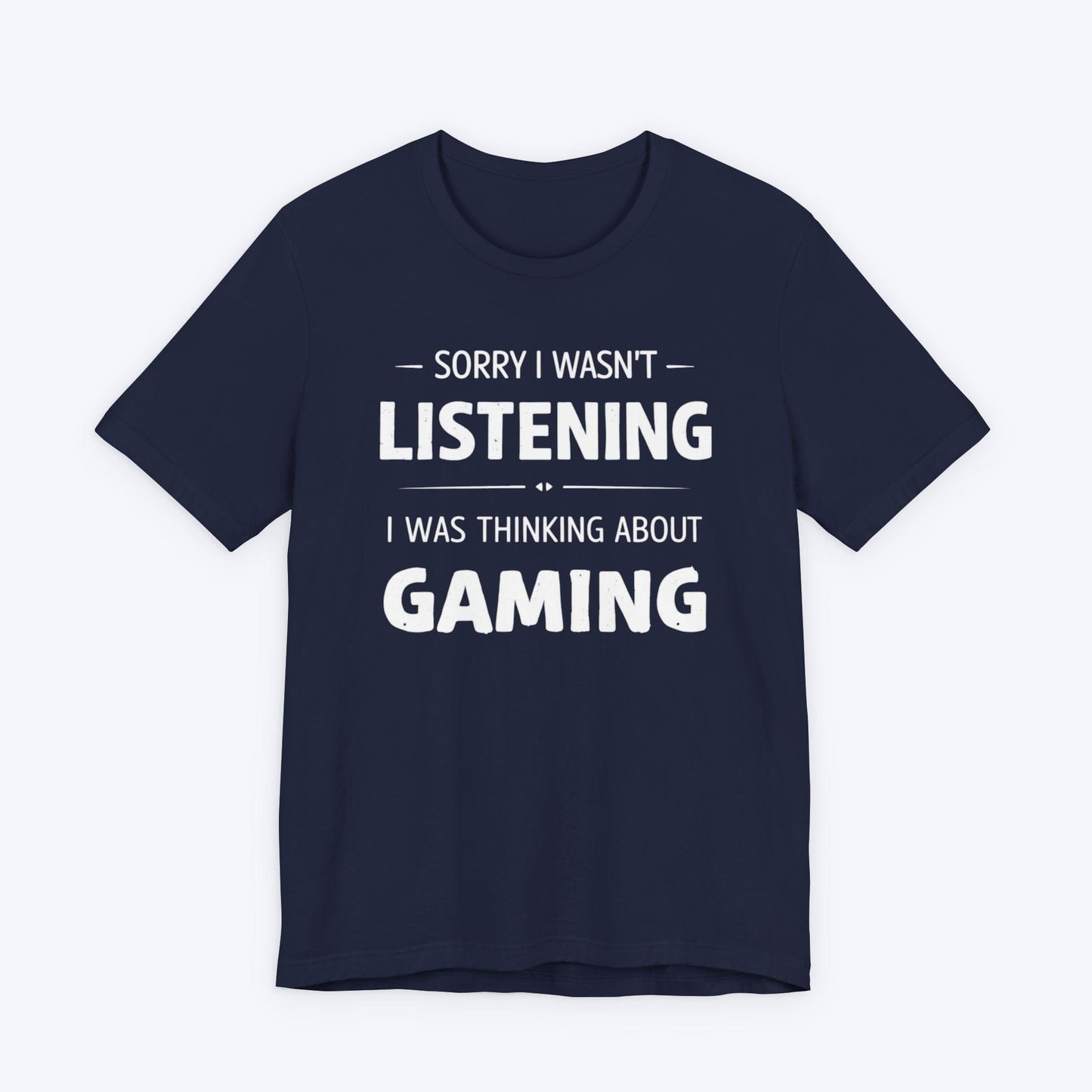 T-Shirt Navy / S Thinking About Gaming T-shirt