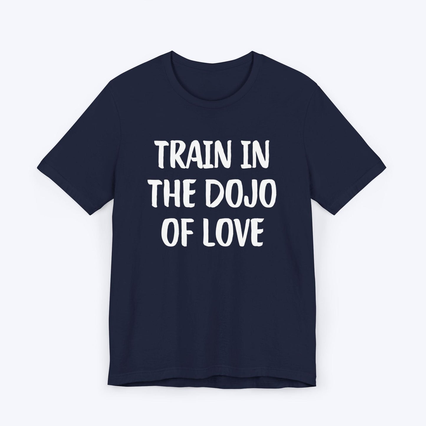 T-Shirt Navy / S Train In The Dojo Of Love T-shirt