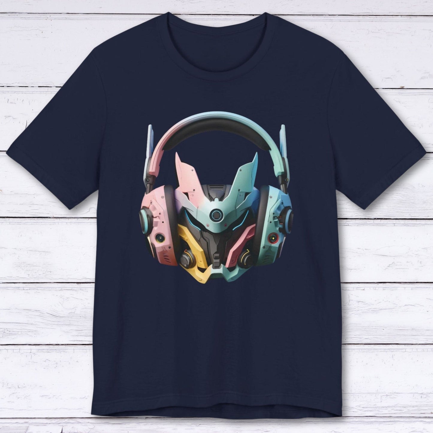 T-Shirt Navy / S Transforming Minds Headset Cyberdeck T-shirt