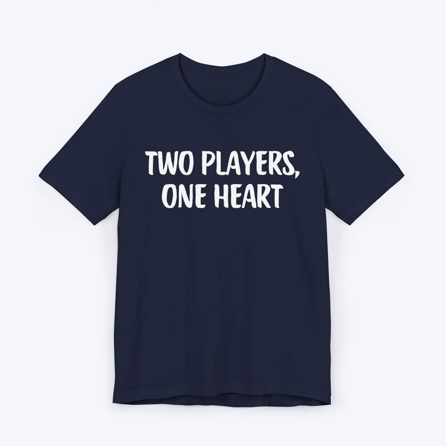 T-Shirt Navy / S Two Players, One Heart T-shirt