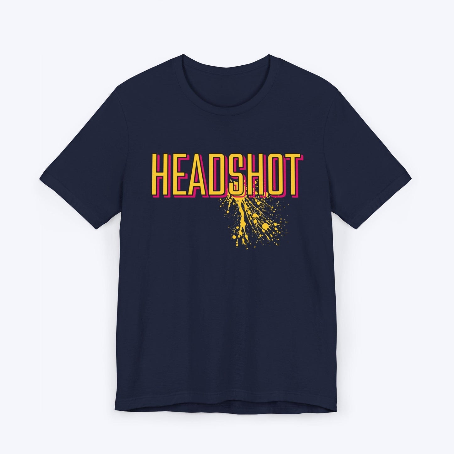 T-Shirt Navy / S Urban Headshot Graffiti T-shirt