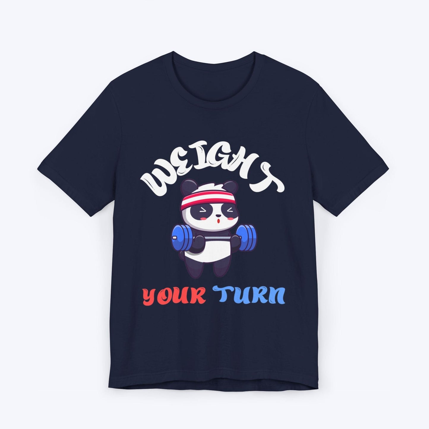 T-Shirt Navy / S Weight Your Turn T-shirt