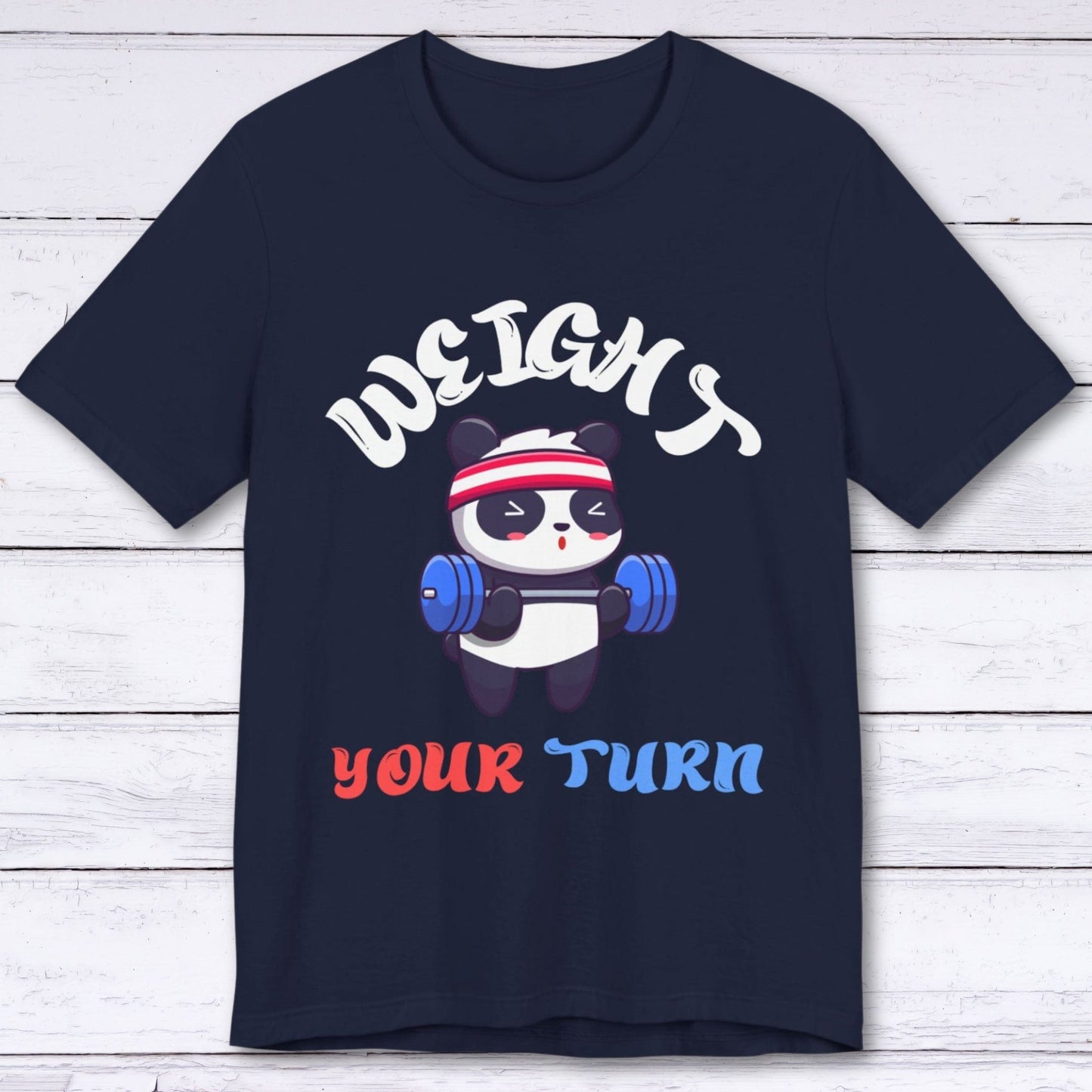 T-Shirt Navy / S Weight Your Turn T-shirt