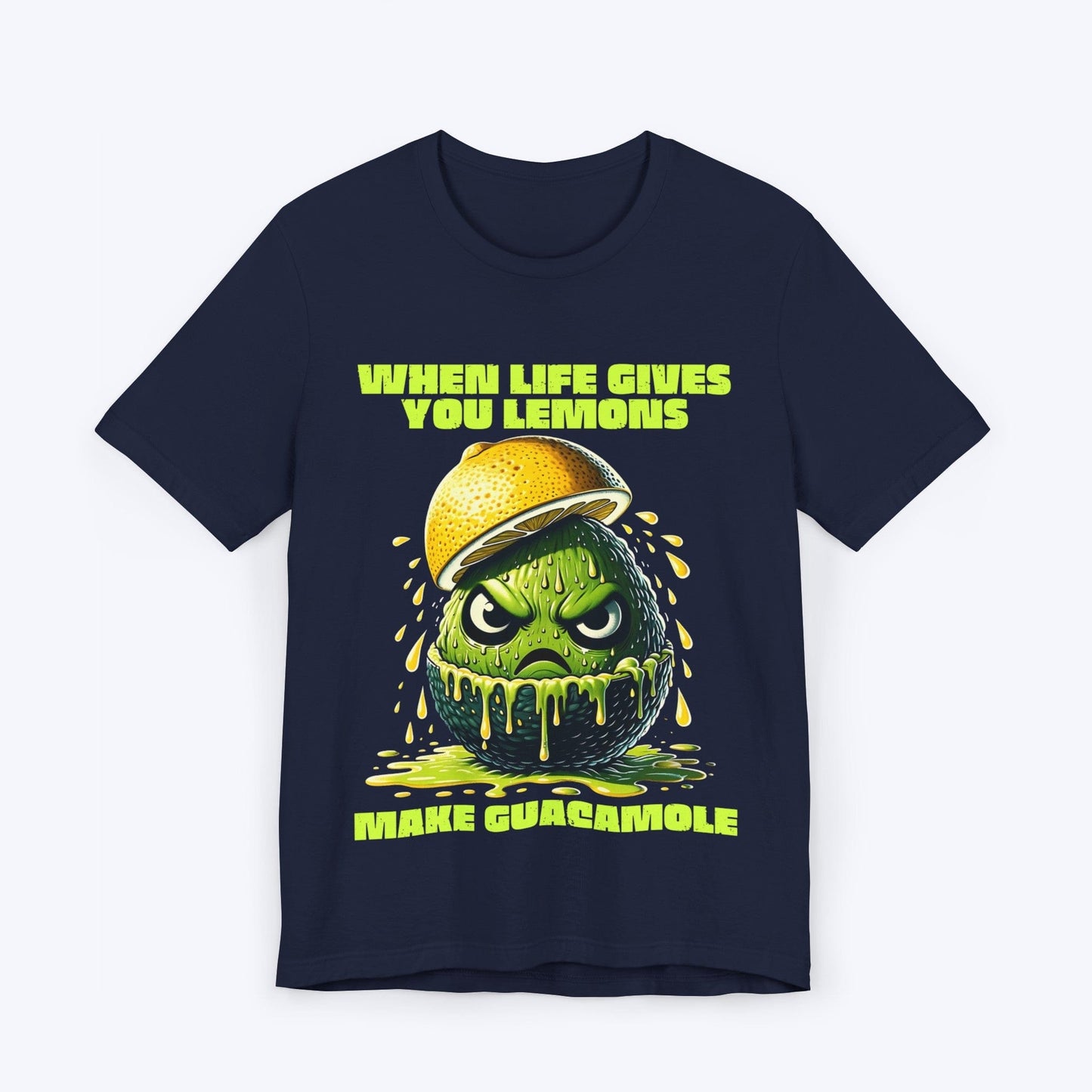 T-Shirt Navy / S When Life Gives You Lemons T-shirt