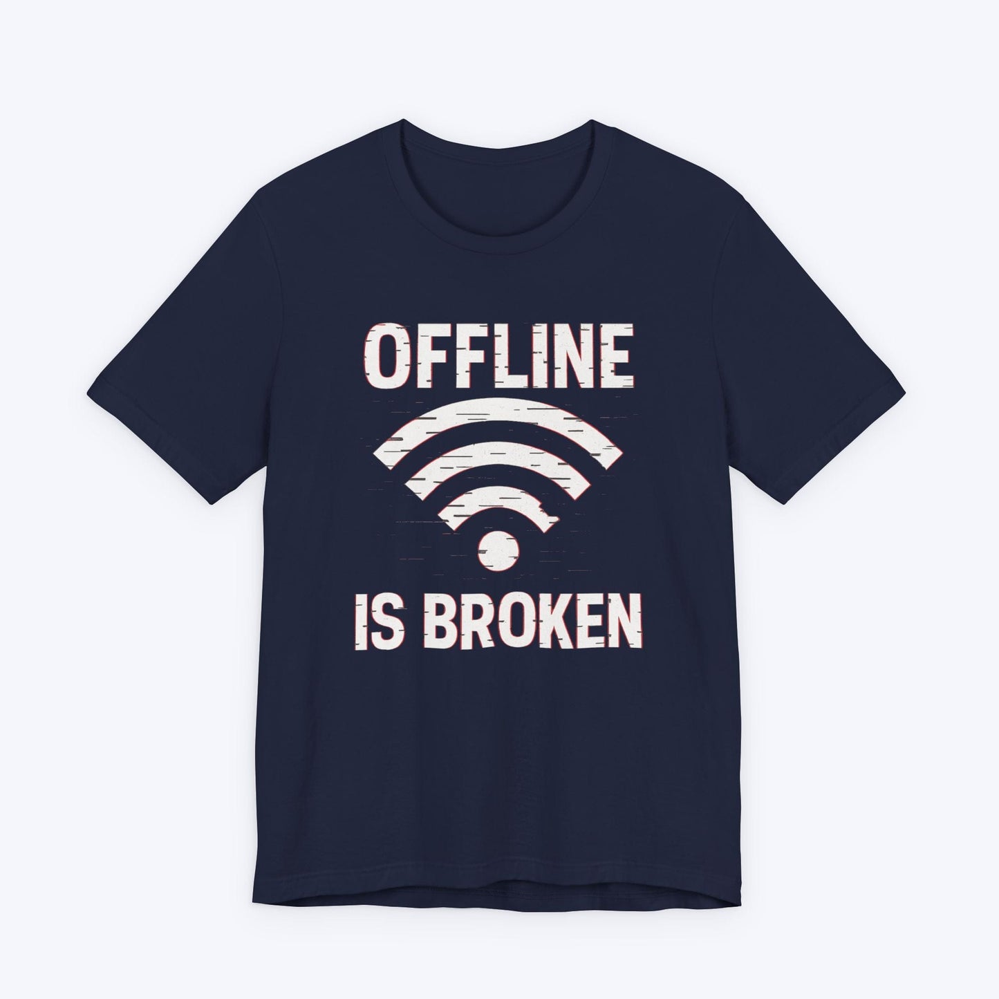 T-Shirt Navy / S Who Broke Offline T-shirt