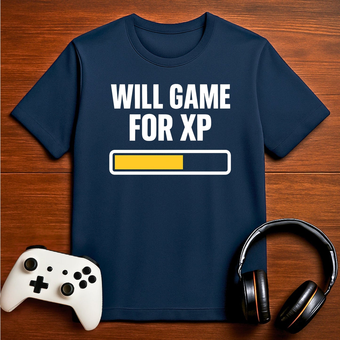 T-Shirt Navy / S Will Game For XP T-shirt