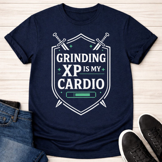 T-Shirt Navy / S XP Over Cardio T-shirt