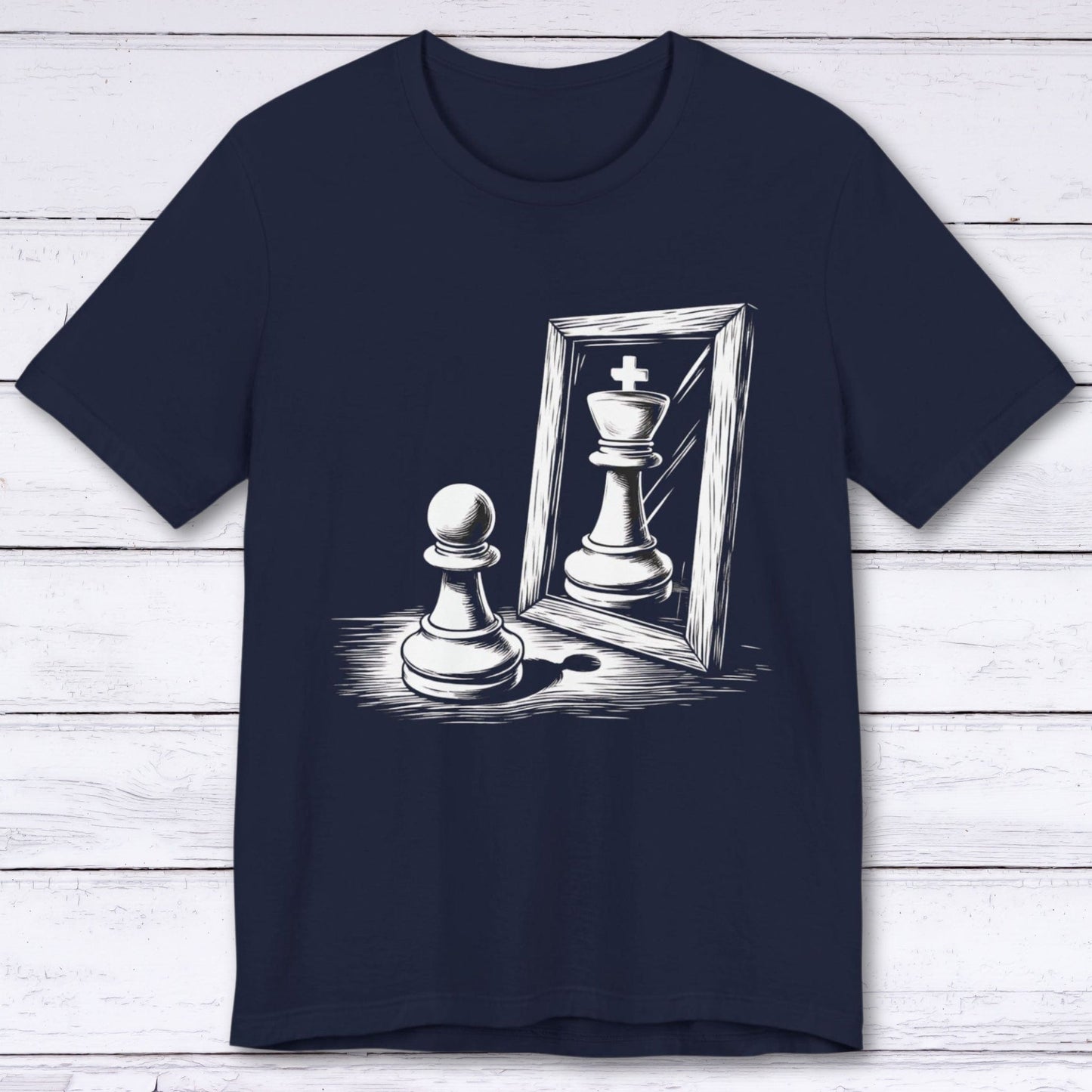 T-Shirt Navy / S You're a King (Not a Pawn) T-shirt