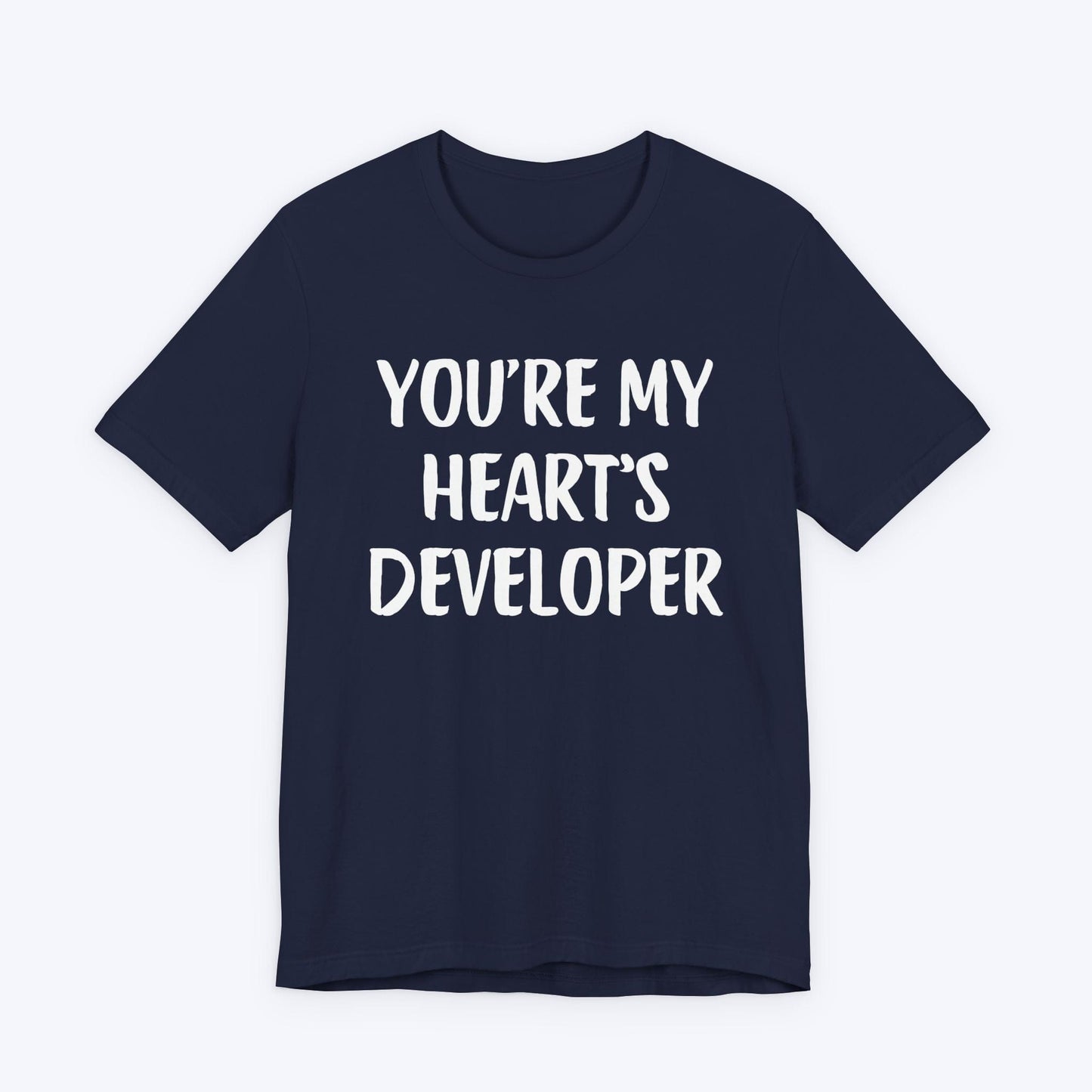 T-Shirt Navy / S You're My Heart's Developer T-shirt