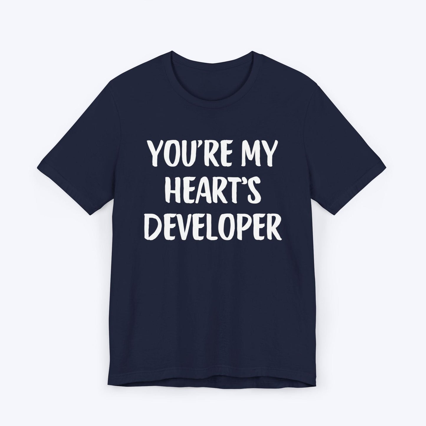 T-Shirt Navy / S You're My Heart's Developer T-shirt