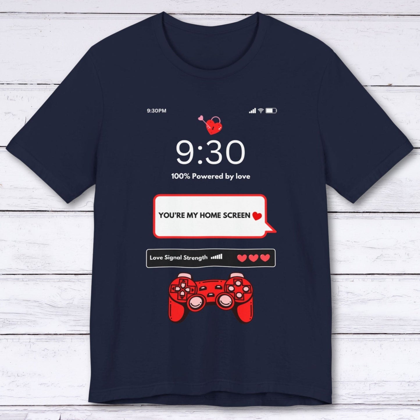 T-Shirt Navy / S You're My Home Screen T-shirt