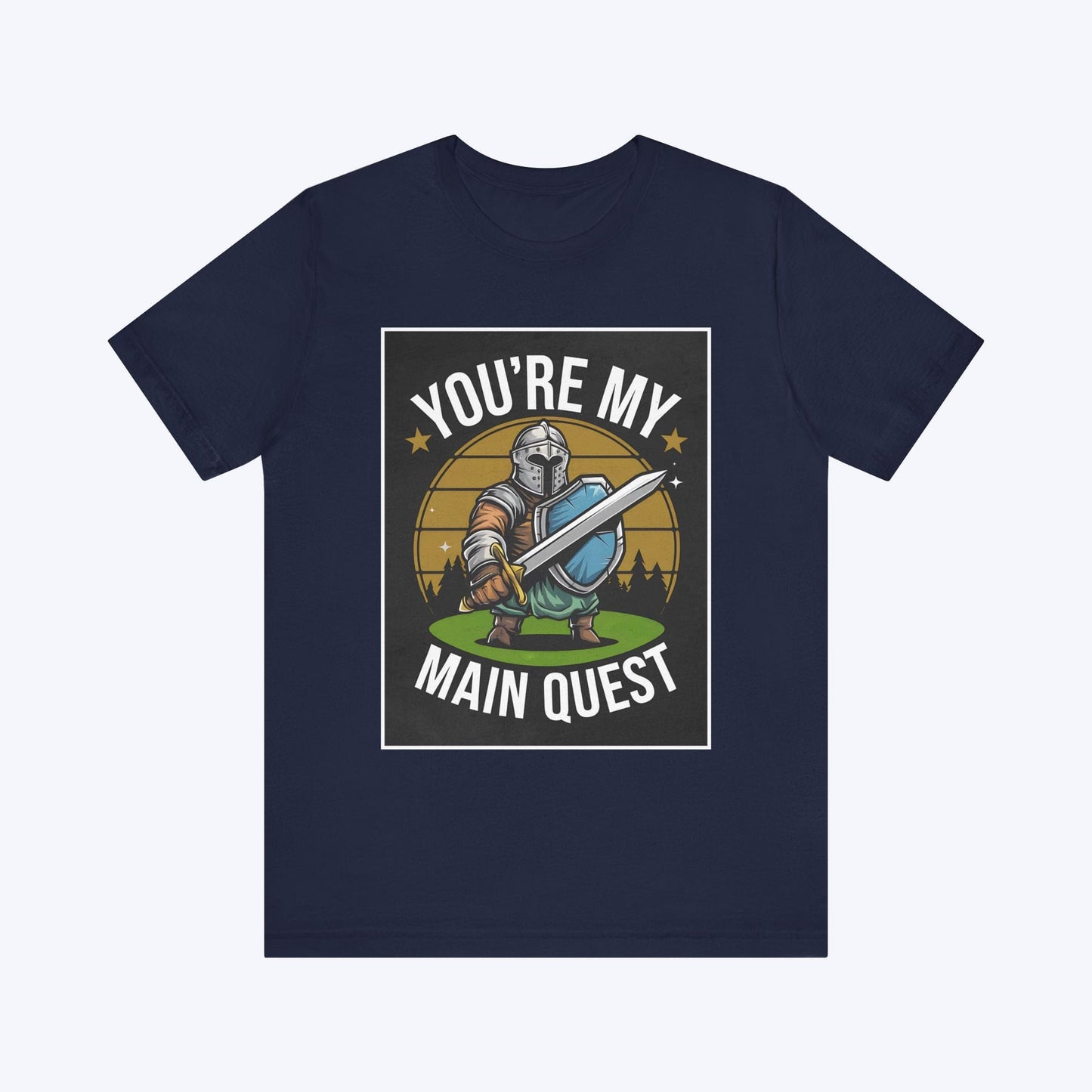 T-Shirt Navy / S You're My Main Quest – Ultimate Boss Battle T-shirt