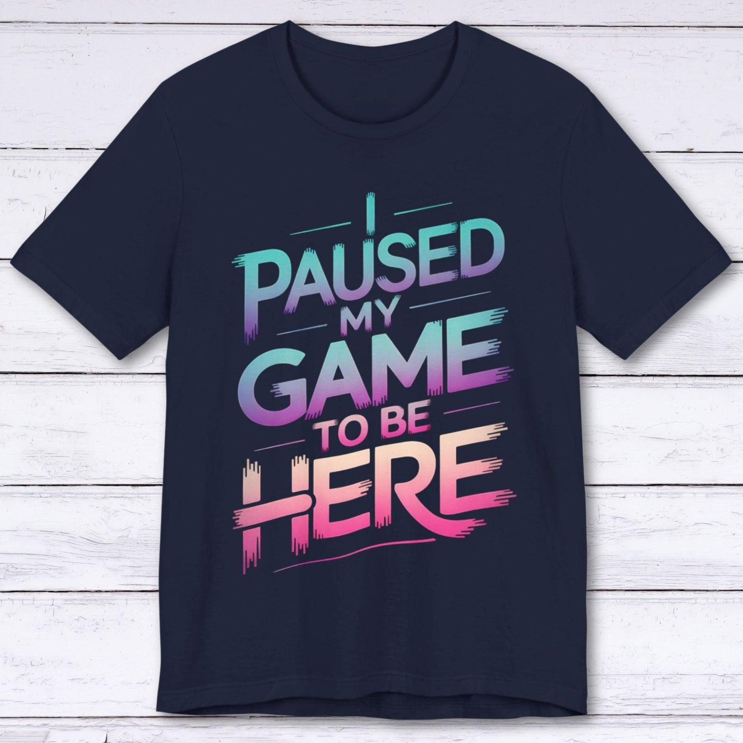 T-Shirt Navy / S You’re Welcome, I Paused T-shirt