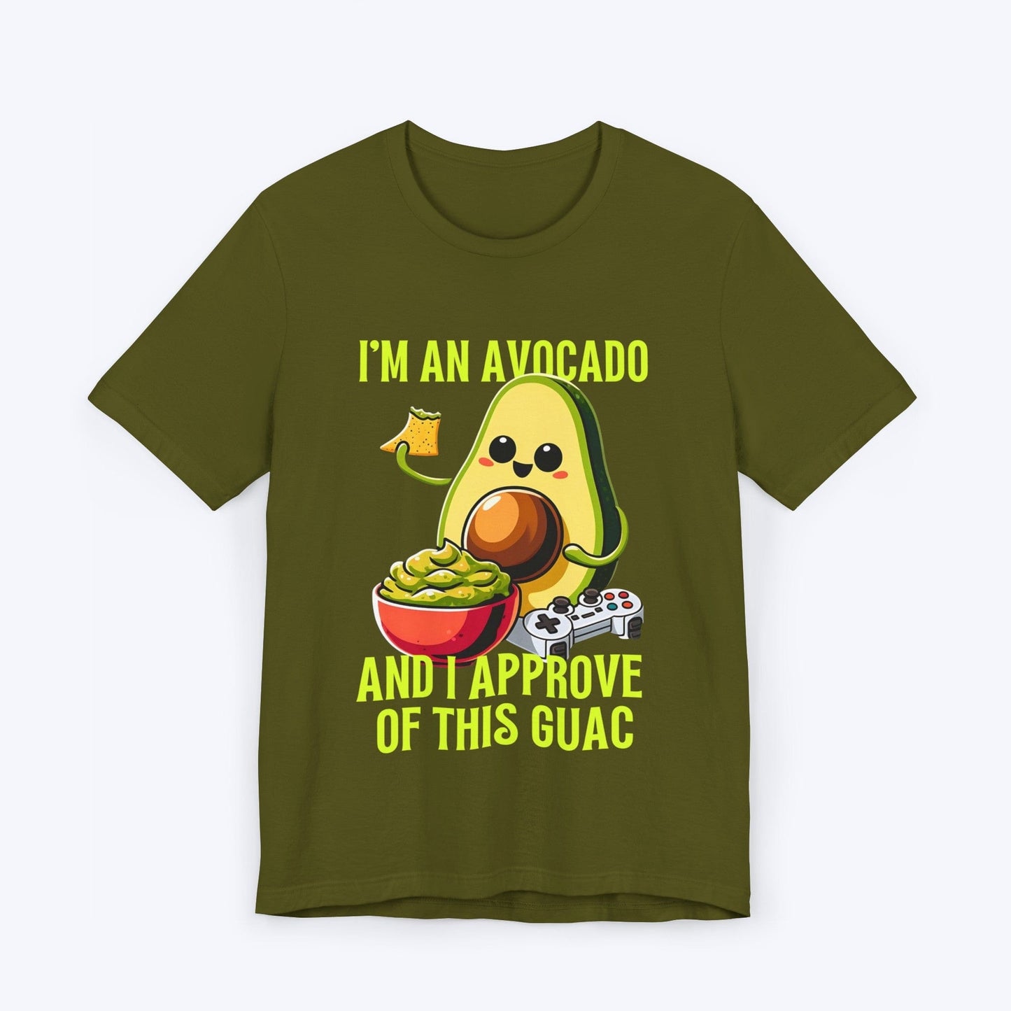 T-Shirt Olive / S I Approve of this Guac - Avocado T-shirt