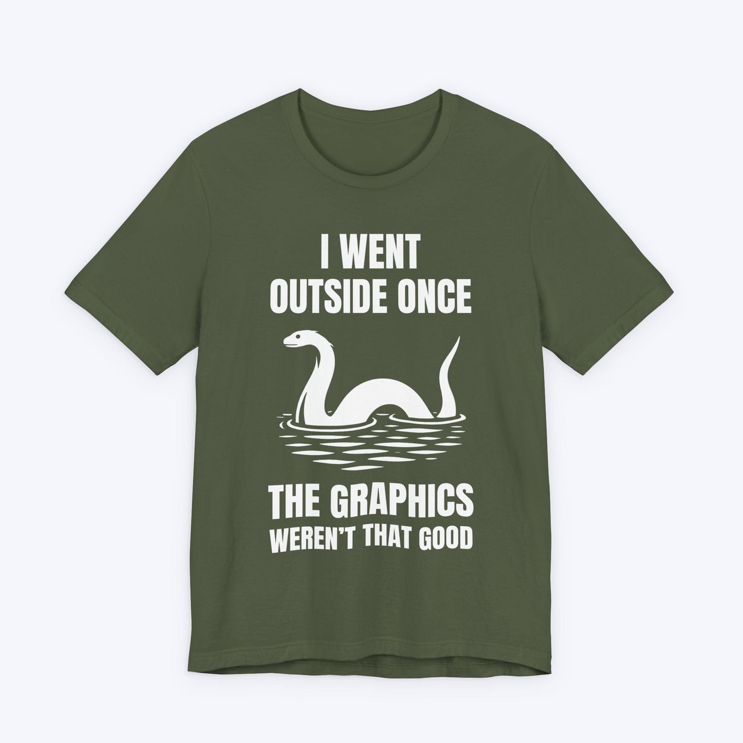 T-Shirt Outside: Zero Nessie Sightings T-shirt