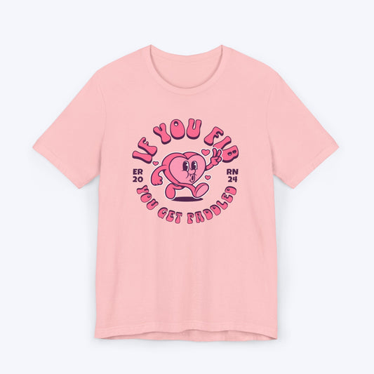 T-Shirt Pink / S If You Fib, You Get Paddled T-shirt