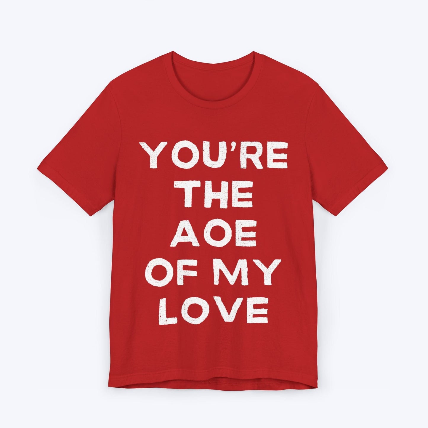 T-Shirt Red / S The Area Of Effect of Love T-shirt