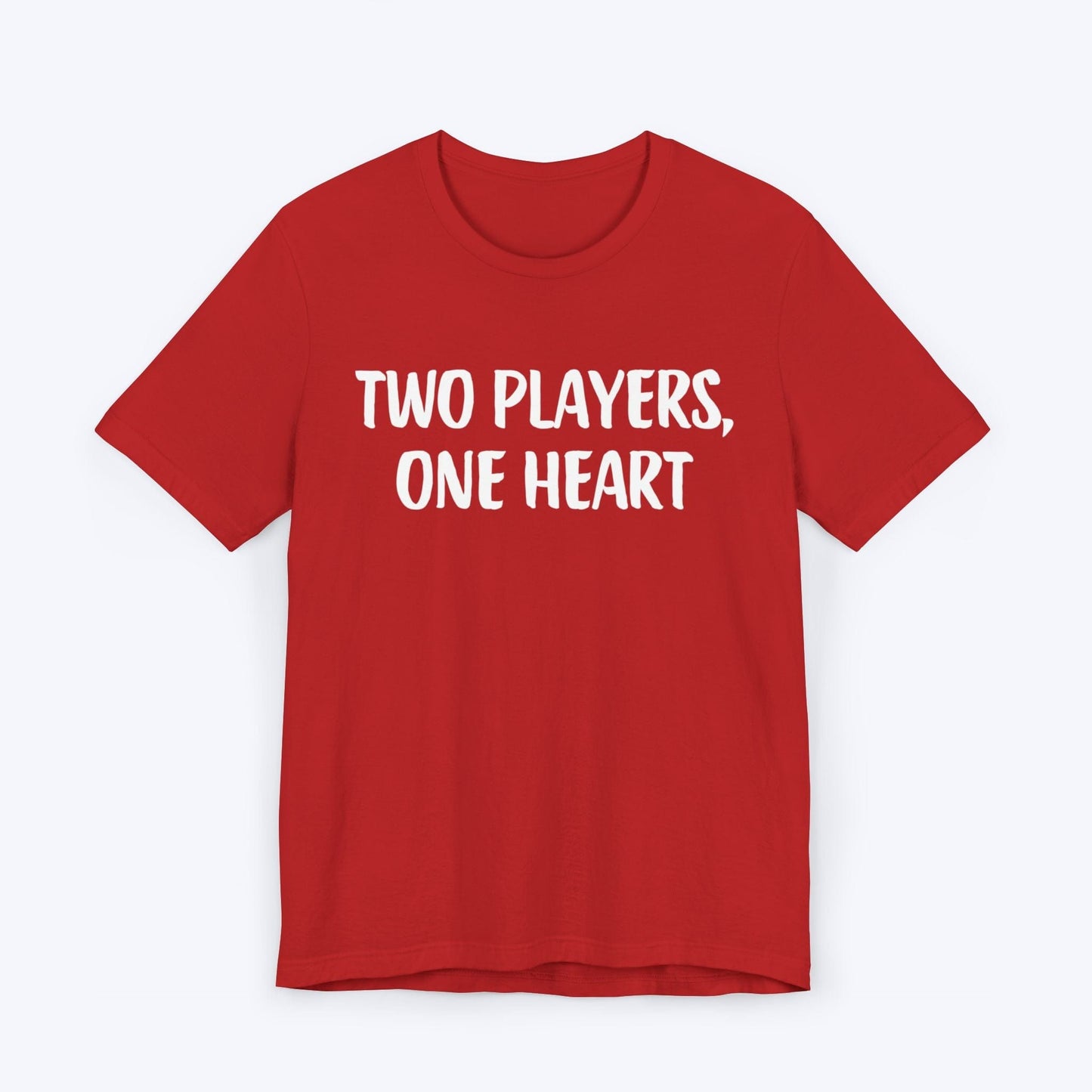 T-Shirt Red / S Two Players, One Heart T-shirt